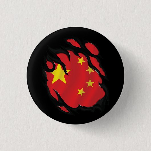 China Geripte vlag Ronde Button 3,2 Cm (Voorkant)