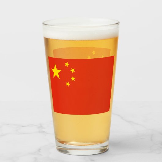 China Glas (Voorkant gevuld)