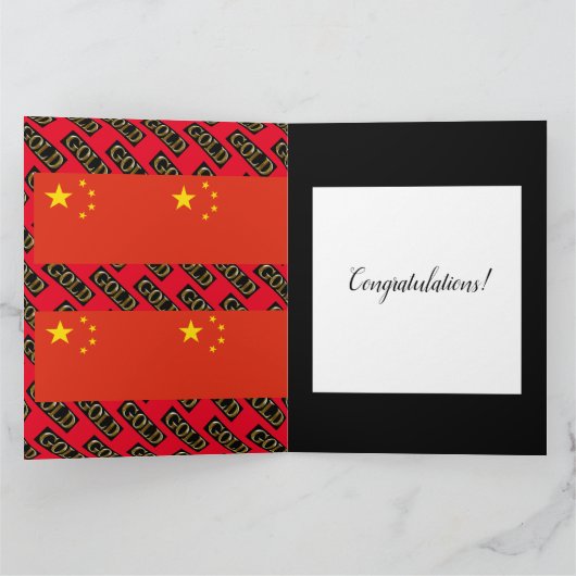 CHINA GOLD KAART (Binnen)
