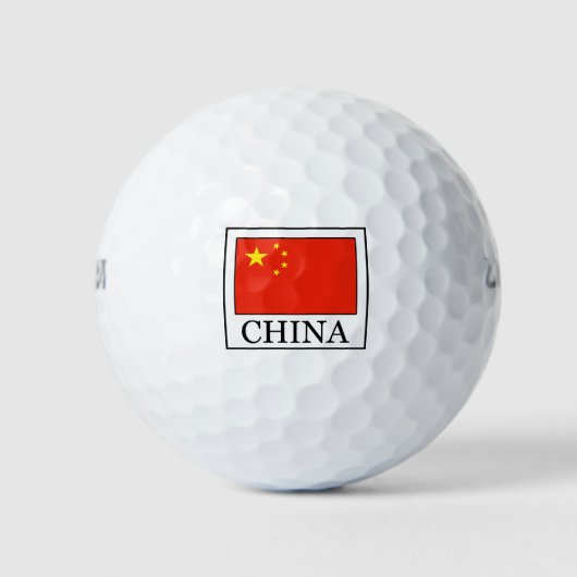 China Golfballen (Voorkant)