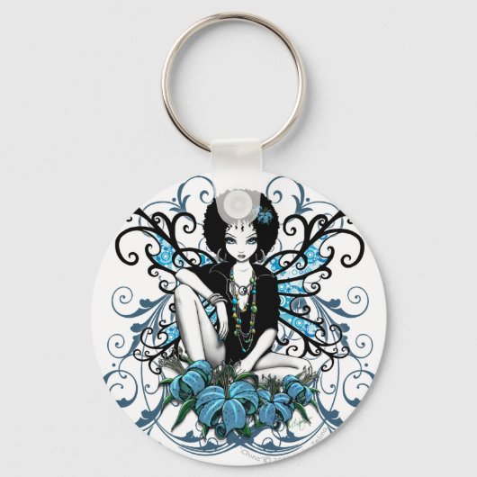 "China" Gothic Retro Fairy Sleutelhanger (Voorkant)
