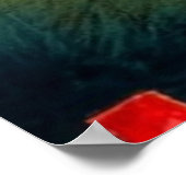 China grote muur inkt tekening poster (Hoek)