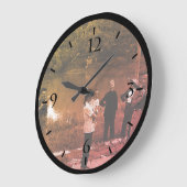  China Guilin River Chinezen Grote Cl Klok (Hoek)