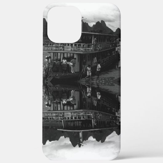  China Guilin rivierboot Hoesje-Mate iPhone C Case-Mate iPhone Case (Achterkant)