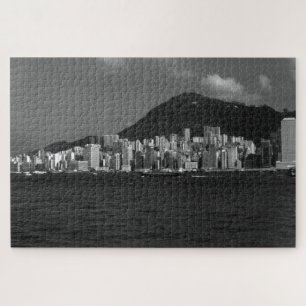 China Hong Kong bay Skyscrapers Legpuzzel