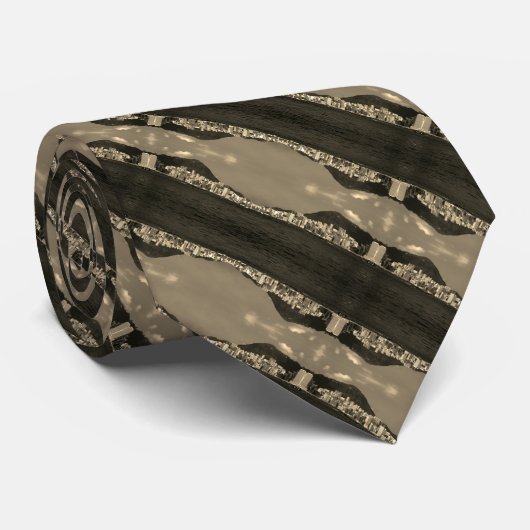  China Hong Kong bay Skyscrapers Stropdas (Opgerold)