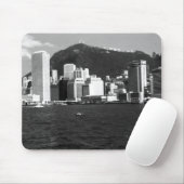 China Hong Kong bay Skyscrapers uitzicht Muismat (Met muis)