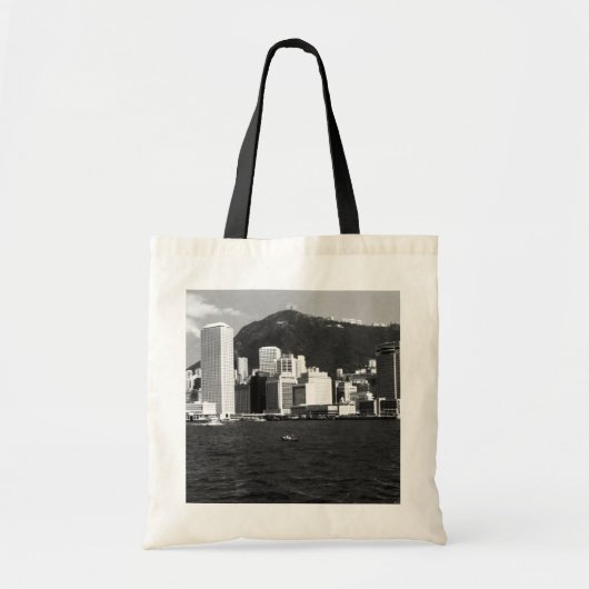  China Hong Kong bay Skyscrapers uitzicht Tote Bag (Voorkant)
