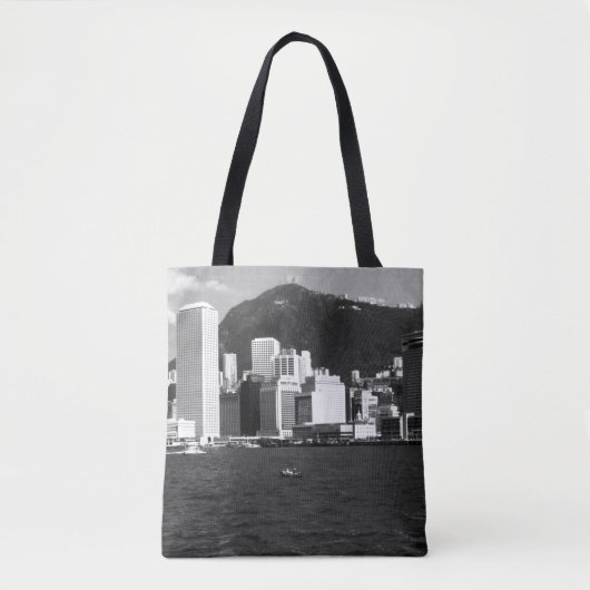  China Hong Kong bay Skyscrapers uitzicht Tote Bag (Voorkant)