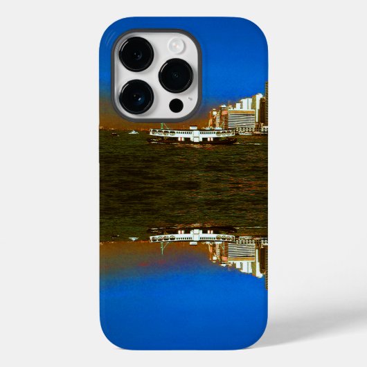 -China Hong-Kong boot skyscraper zee Case-Mate iPhone Case (Achterkant)