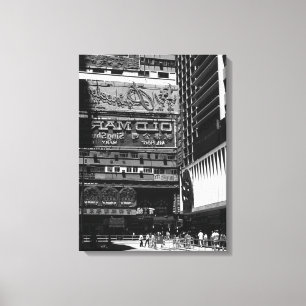  China Hong Kong street City Canvas Afdruk