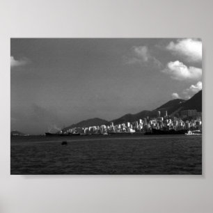  China Hong Kong Uitzicht City Poster
