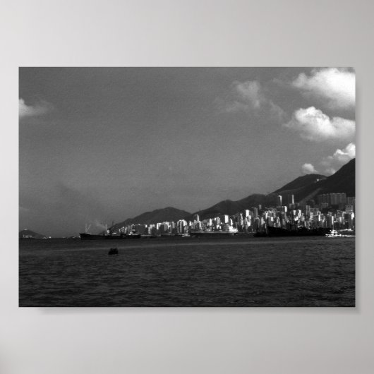  China Hong Kong Uitzicht City Poster (Voorkant)