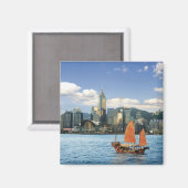 China; Hong Kong; Victoria Harbour; Harbour; A Magneet (Voorkant / Achterkant)
