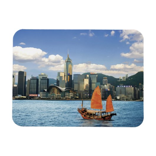 China; Hong Kong; Victoria Harbour; Harbour; A Magneet (Horizontaal)