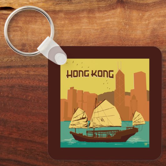 China | Hongkong Sleutelhanger (Voorkant)