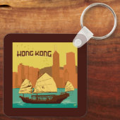 China | Hongkong Sleutelhanger (Achterkant)