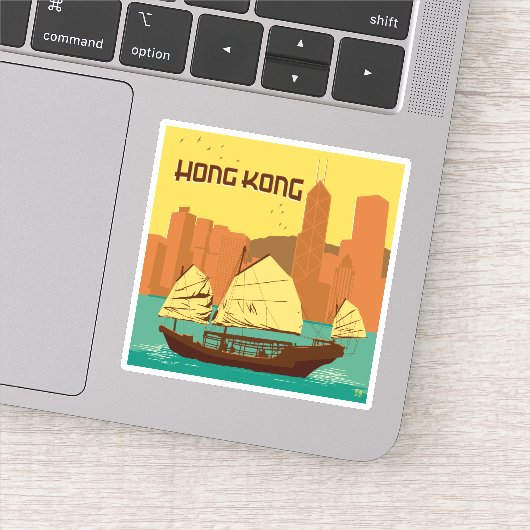 China | Hongkong Sticker (Detail)