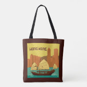 China | Hongkong Tote Bag (Achterkant)