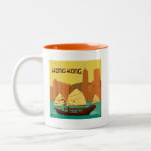 China | Hongkong Tweekleurige Koffiemok (Links)