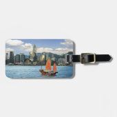 China; Hongkong; Victoria Harbour haven; A Bagagelabel (Voorkant horizontaal)