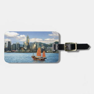 China; Hongkong; Victoria Harbour haven; A Bagagelabel