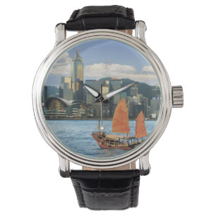 China; Hongkong; Victoria Harbour haven; A Horloge