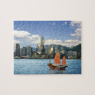 China; Hongkong; Victoria Harbour haven; A Legpuzzel