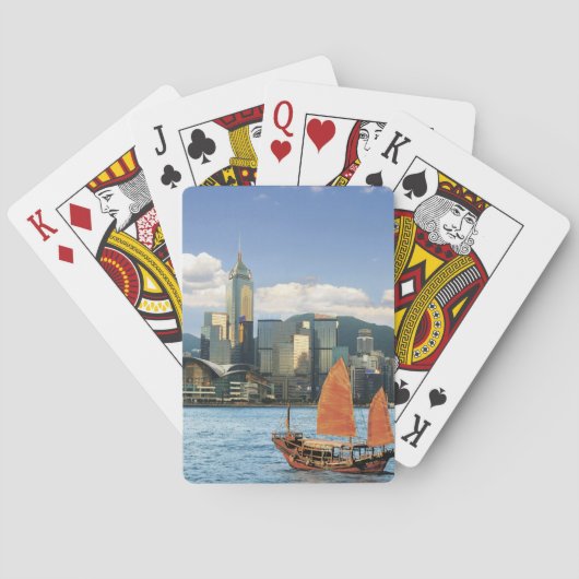 China; Hongkong; Victoria Harbour haven; A Pokerkaarten (Achterkant)