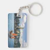 China; Hongkong; Victoria Harbour haven; A Sleutelhanger (achterkant)