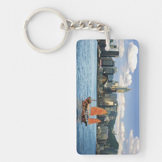 China; Hongkong; Victoria Harbour haven; A Sleutelhanger (Voorkant)