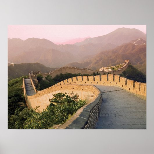 China, Huairou County, Sunset over the Poster (Voorkant)