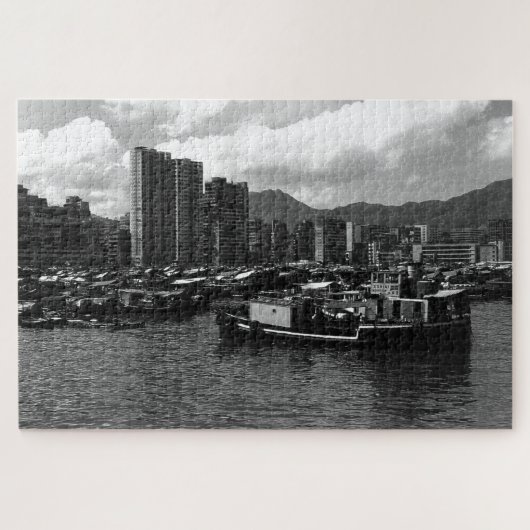 China - Huisboten in Hong Kong Legpuzzel (Horizontaal)