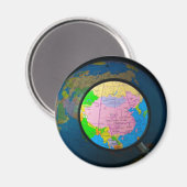 China in beeld magneet (Voorkant / Achterkant)
