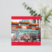 China in Washington DC. (Staand voorkant)