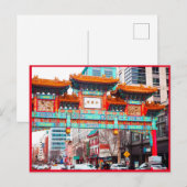 China in Washington DC. Briefkaart (Voorkant / Achterkant)