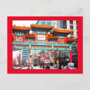 China in Washington DC. Briefkaart