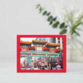China in Washington DC. Briefkaart (Staand voorkant)