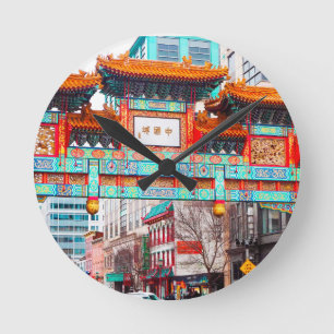 China in Washington DC. Verenigde Staten Ronde Klok