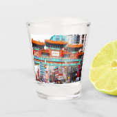 China in Washington DC. Verenigde Staten Shot Glas (Voorkant)