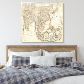 China, India, Azië Canvas Afdruk (Insitu (Slaapkamer))