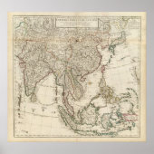 China, India, Azië Poster (Voorkant)