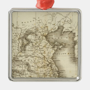 China, Japan Metalen Ornament