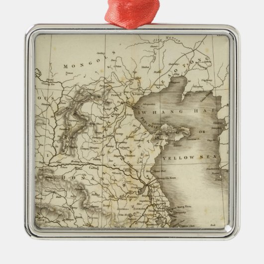 China, Japan Metalen Ornament (Voorkant)