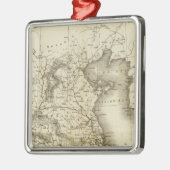 China, Japan Metalen Ornament (Links)