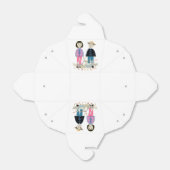 China jongen en meisje bedankdoosjes (Uitgevouwen)