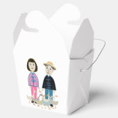 China jongen en meisje bedankdoosjes (Geopend)