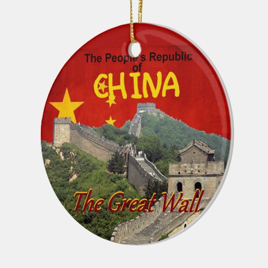 CHINA KERAMISCH ORNAMENT (Links)