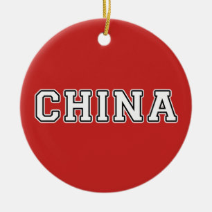 China Keramisch Ornament