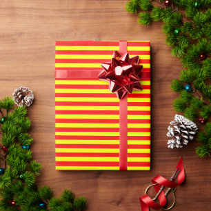 china kirgizië spanje vlag strepen rood geel pat cadeaupapier
